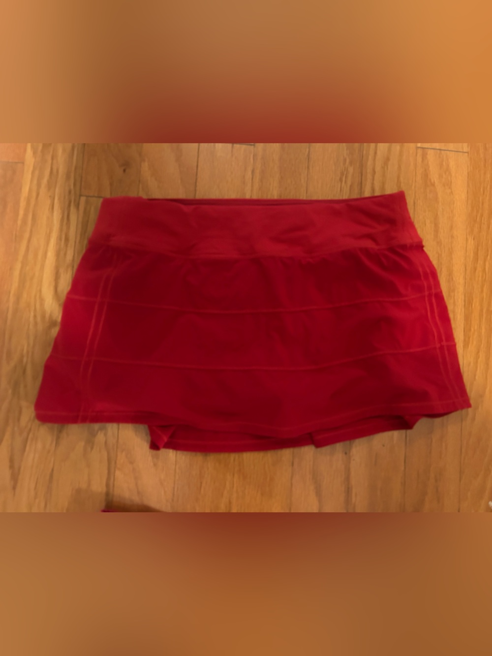 lululemon athletica Red Athletic Skort